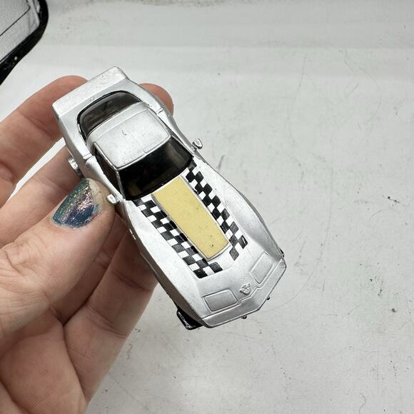 Vintage TCR 1979 Ideal Zig Zag Corvette Super Jam Car Slot Car 1:64 HO Scale - Picture 7 of 11